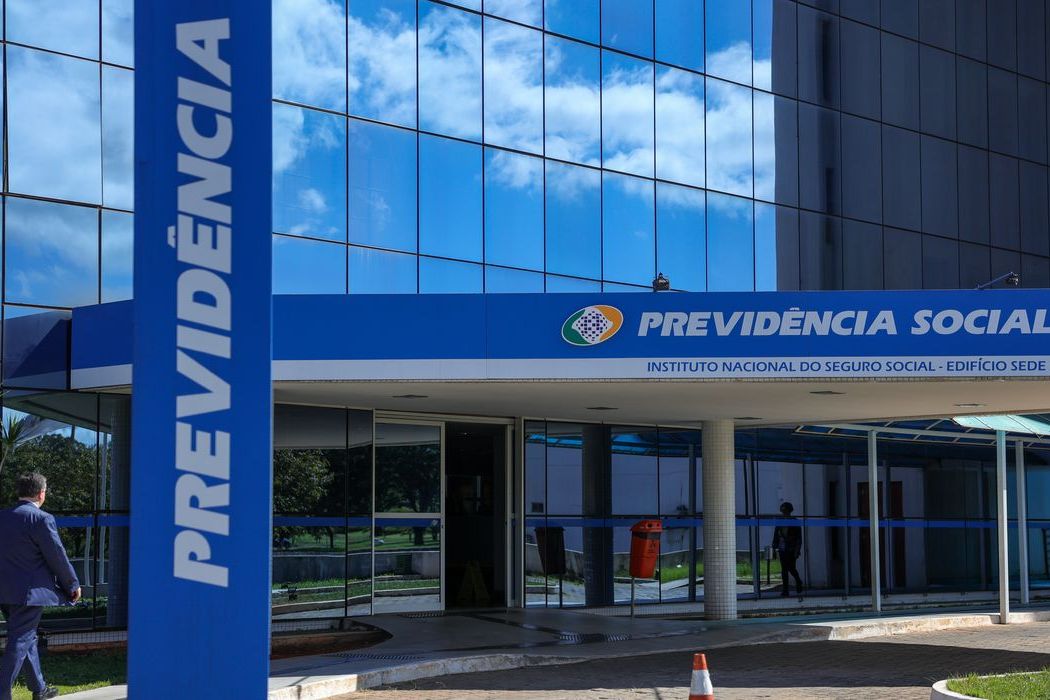 Fachada da sede do Instituto Nacional do Seguro Social, o INSS, em Brasília