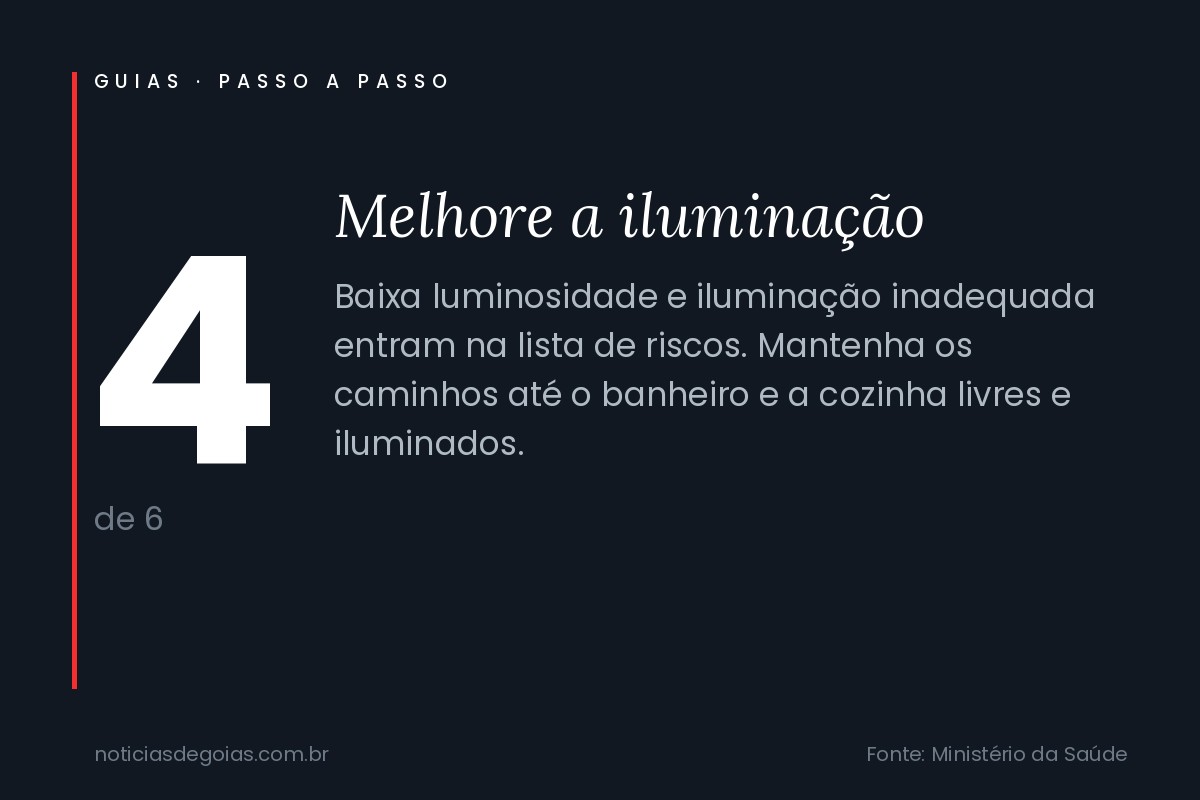 Passo 4 do guia: Melhore a ilumina&ccedil;&atilde;o