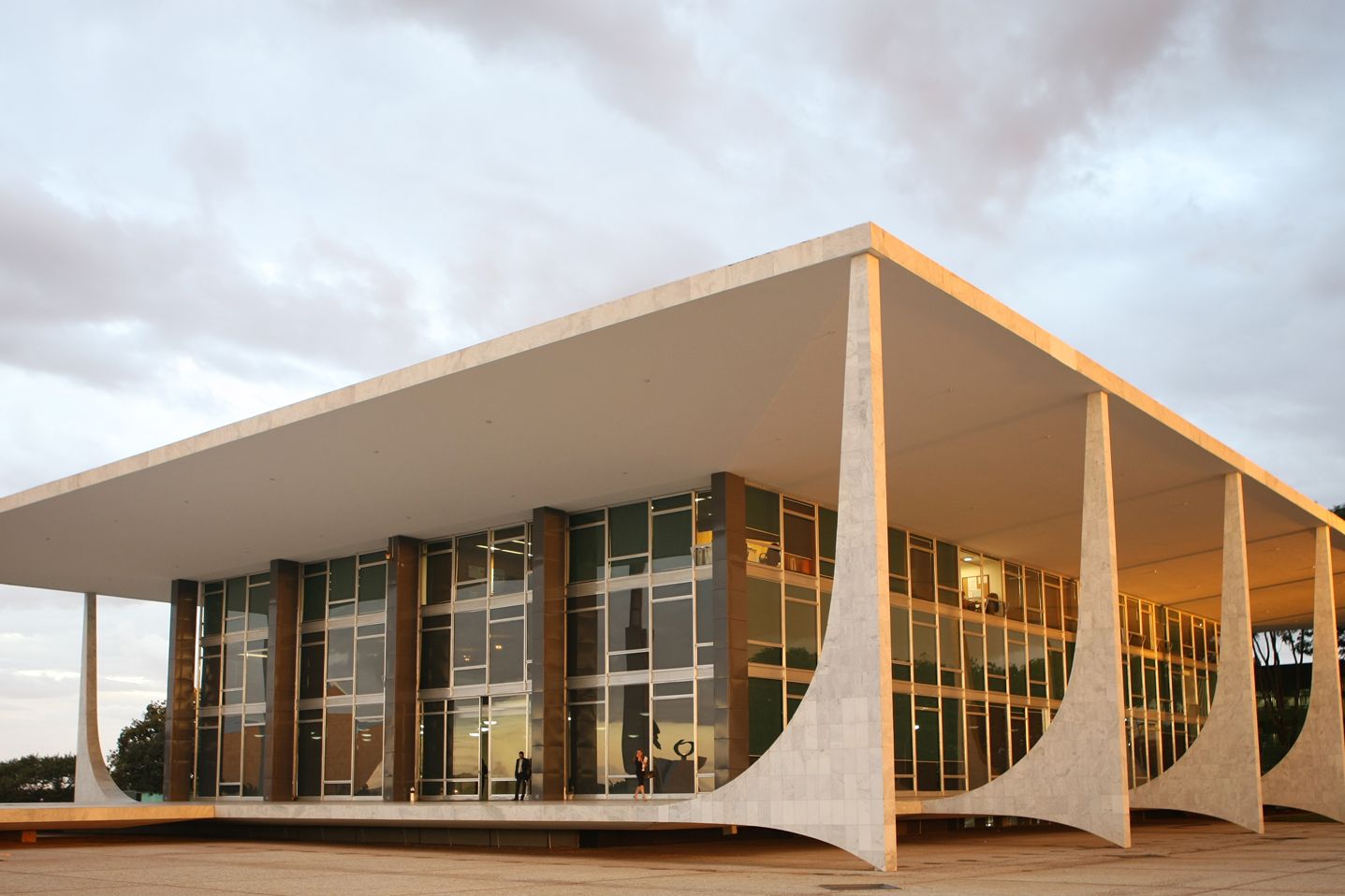 Fachada do edifício-sede do Supremo Tribunal Federal, em Brasília